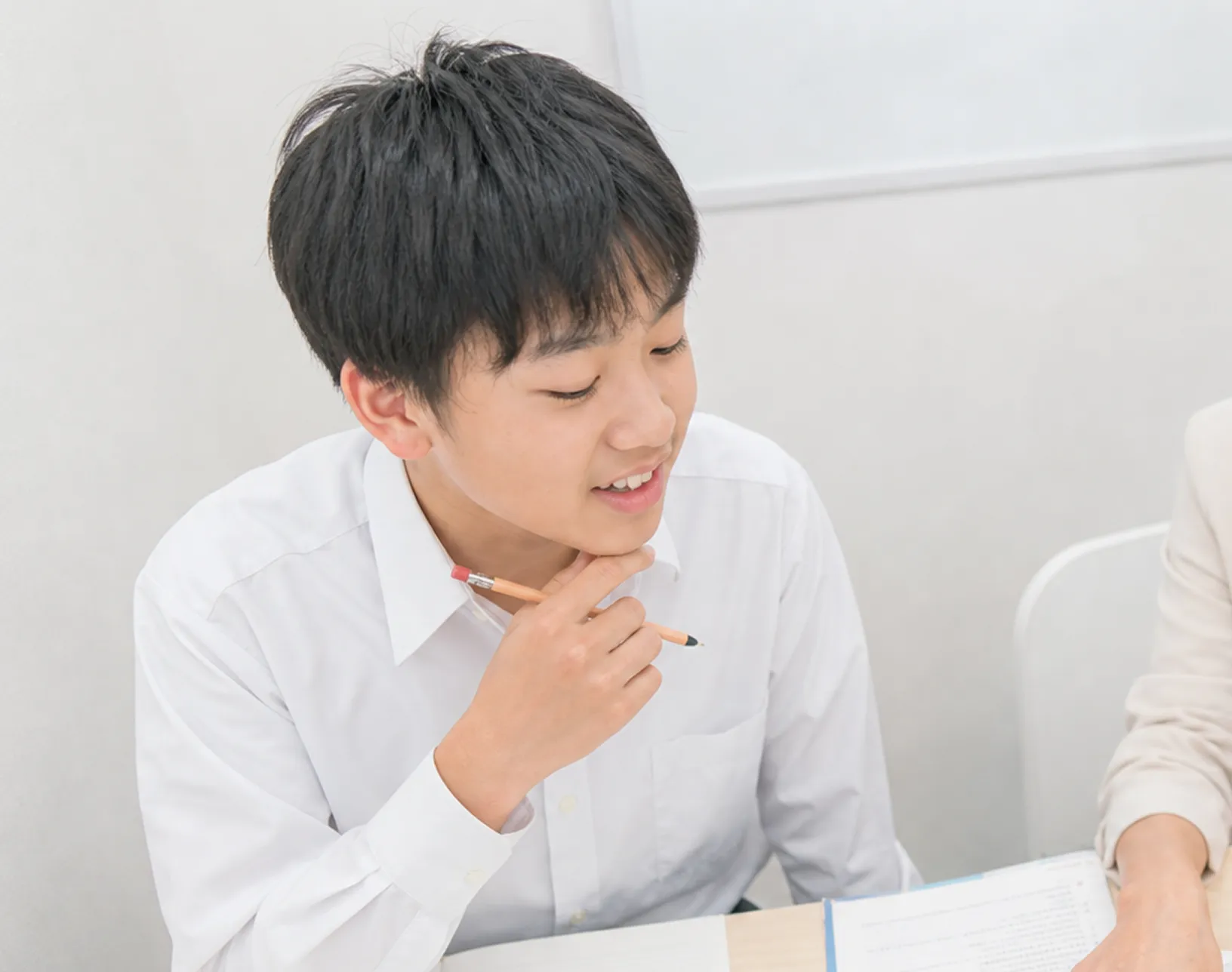 まんてん塾で学ぶ生徒の様子